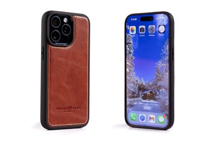 Burton Goods iPhone Case Leather Case For iPhone 16 Pro