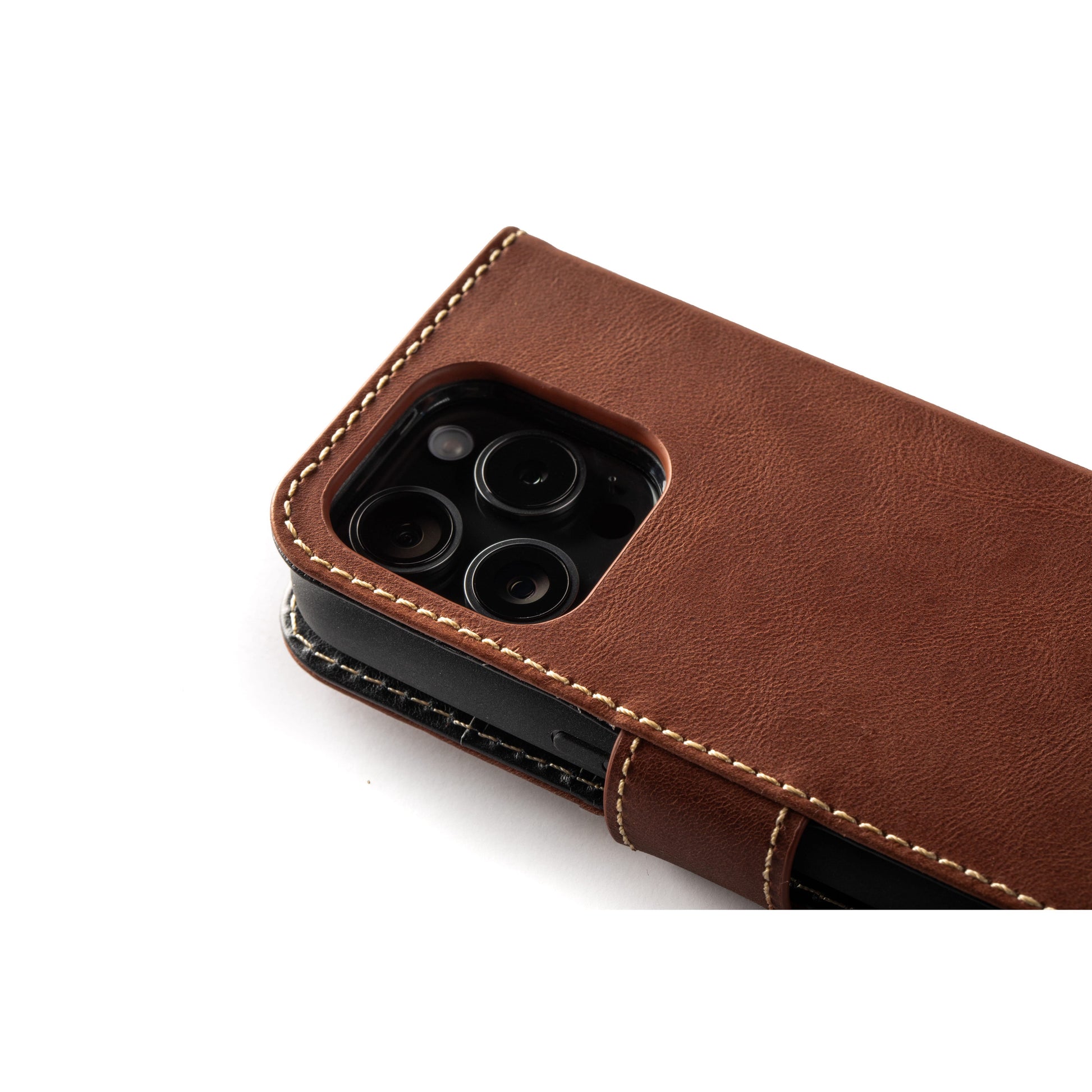 Burton Goods iPhone Case Modern Pocket Book Wallet Case For iPhone 15 Pro