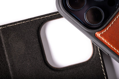 Burton Goods iPhone Case Modern Pocket Book Wallet Case For iPhone 16 Pro