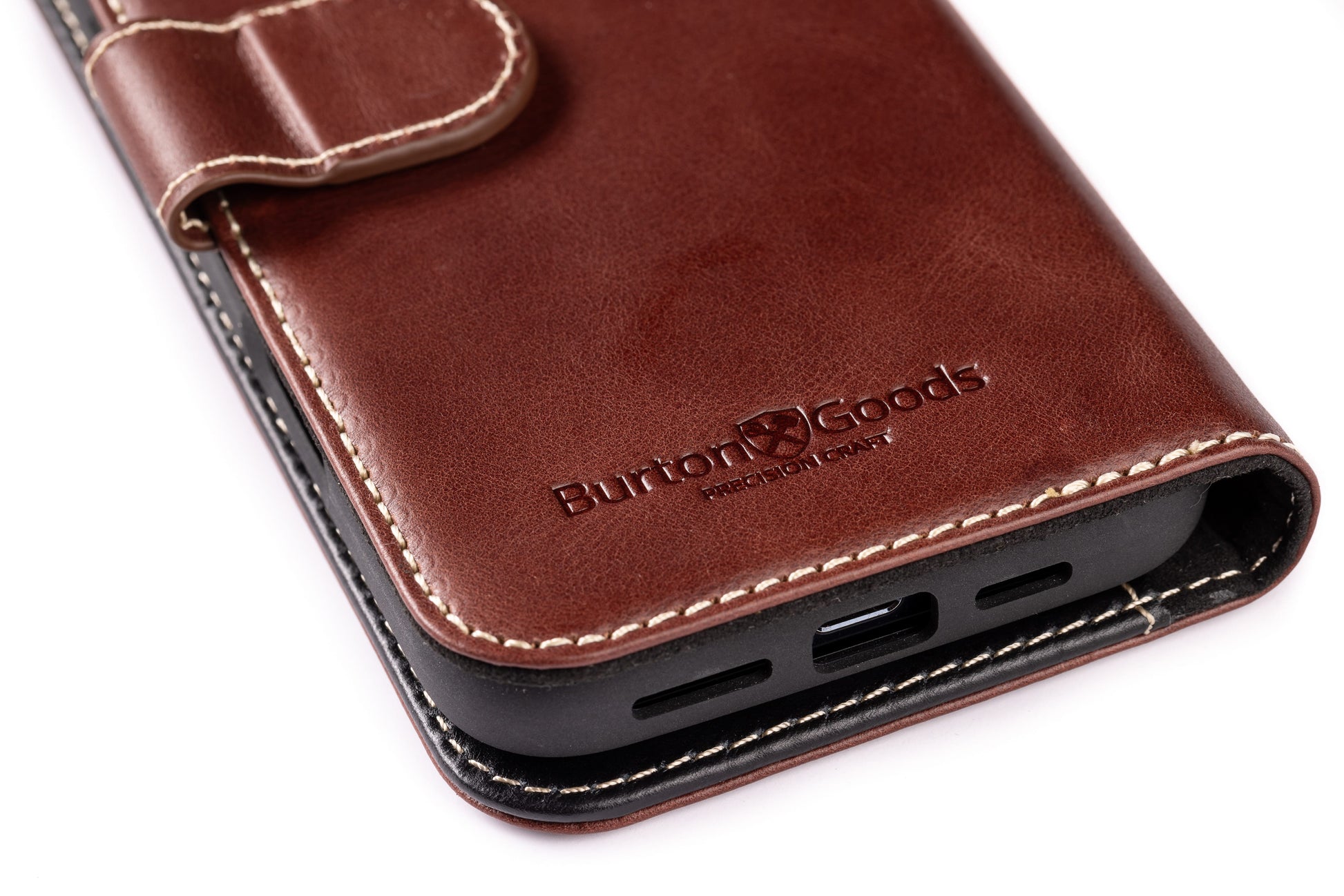 Burton Goods iPhone Case Modern Pocket Book Wallet Case For iPhone 16 Pro