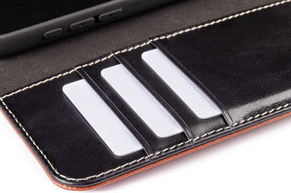 Burton Goods iPhone Case Modern Pocket Book Wallet Case For iPhone 16 Pro
