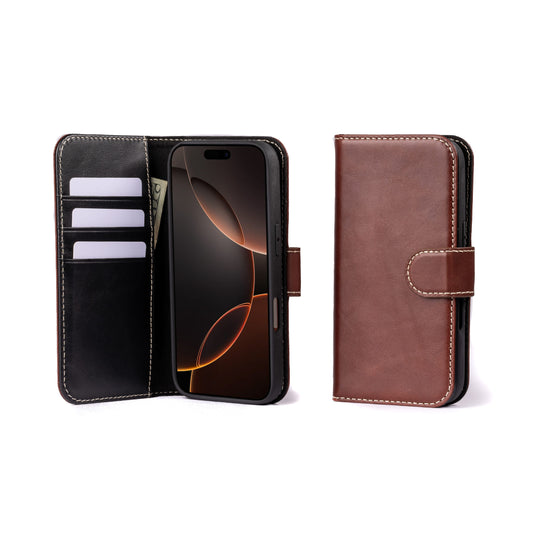 Burton Goods iPhone Case Modern Pocket Book Wallet Case For iPhone 16 Pro