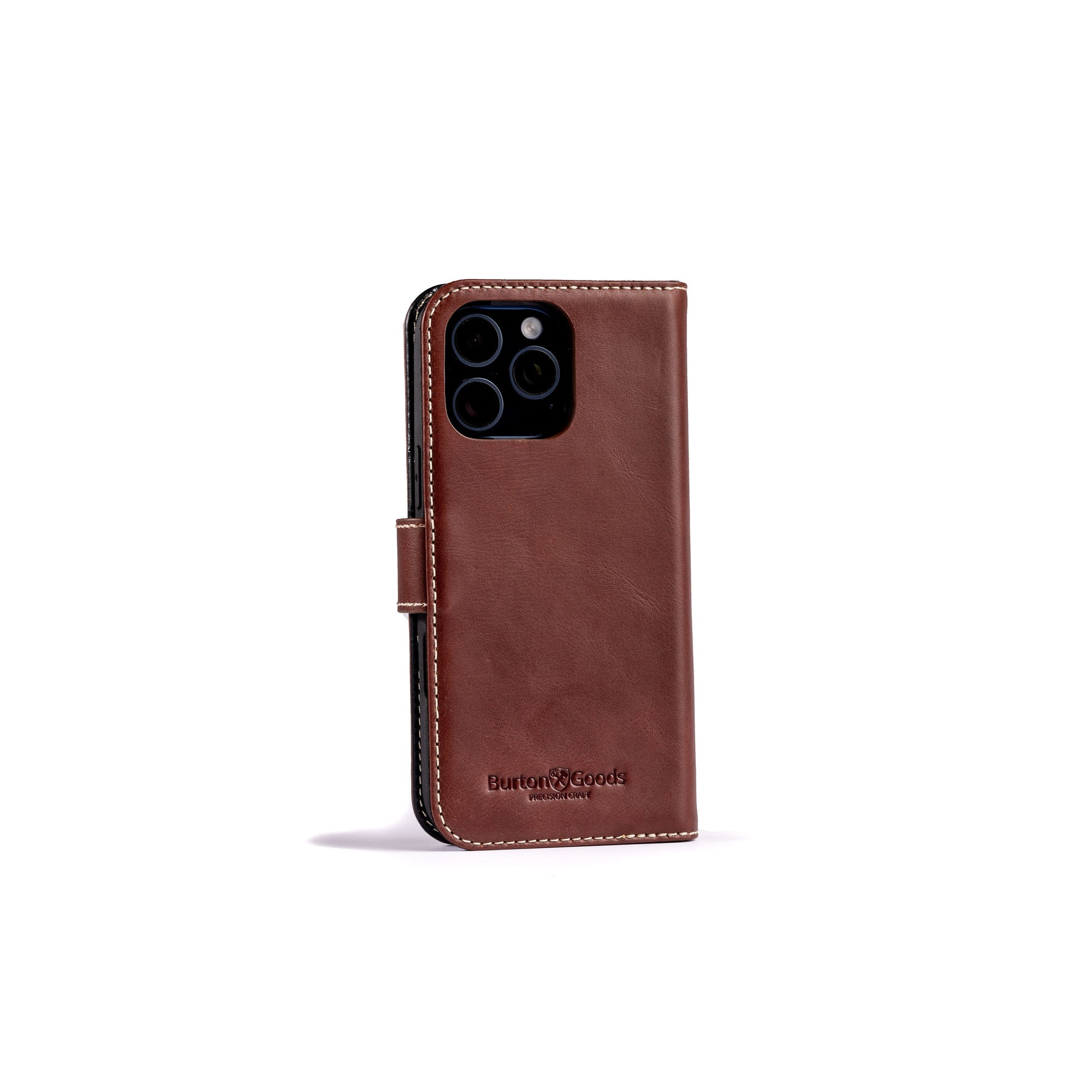 Modern Wallet iPhone 16 Pro Max case in full-grain leather | Burton Goods Burton Goods LLC Modern Wallet iPhone 16 Pro Max case in full-grain leather | Burton Goods Burton Goods LLC