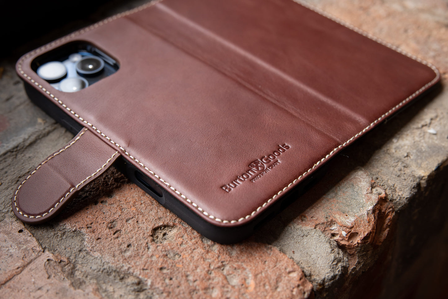 Burton Goods iPhone Case Modern Pocket Book Wallet Case For iPhone 16 Pro Max