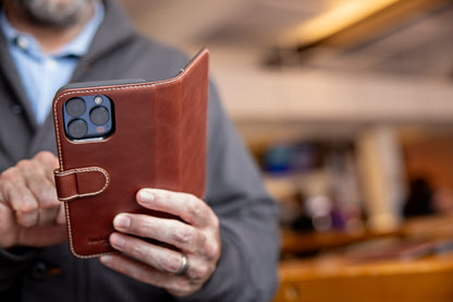 Burton Goods iPhone Case Modern Pocket Book Wallet Case For iPhone 16 Pro Max