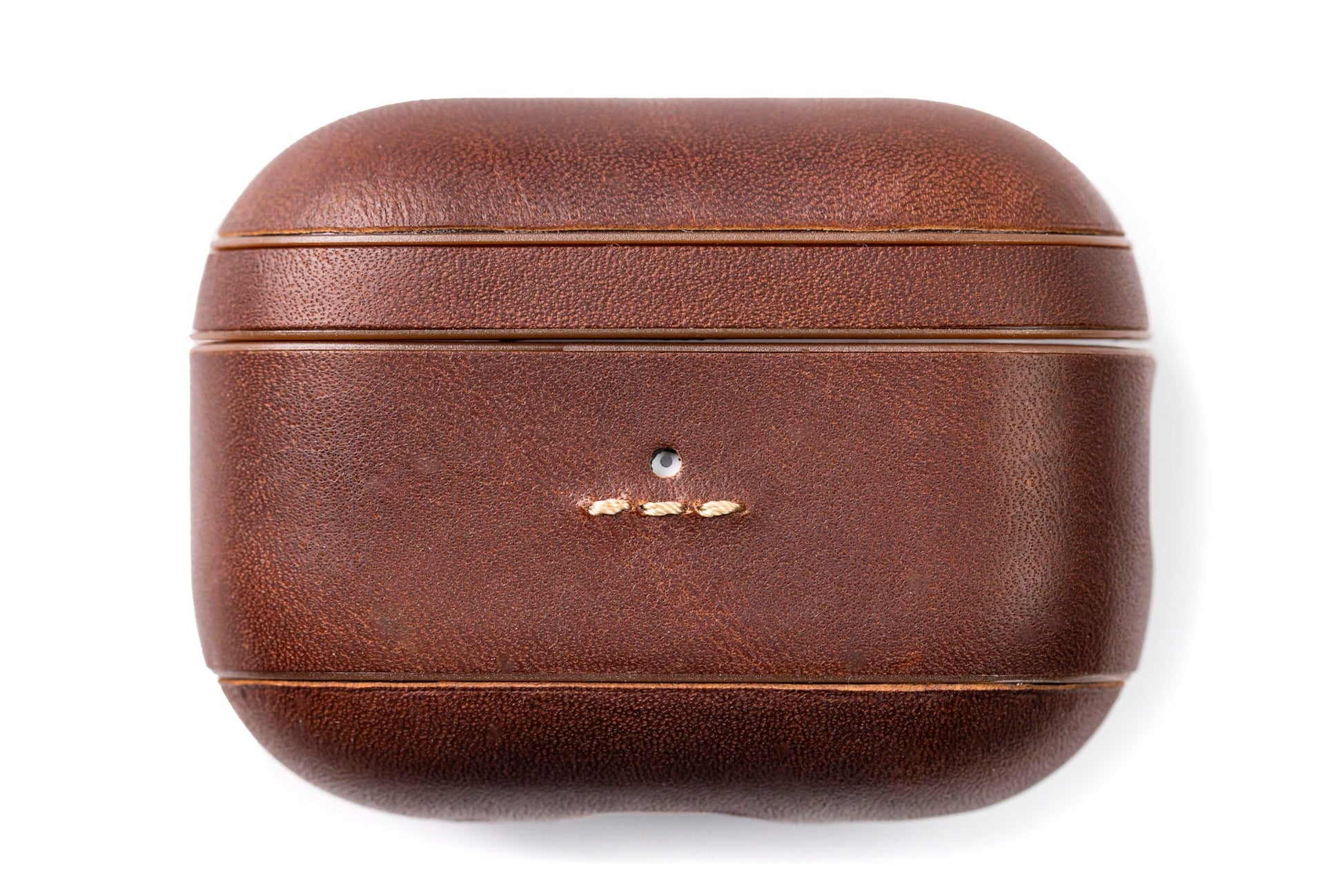 Burton Goods LLC® AirPods Case Aged Mahogany Leather Case For AirPods Pro 2