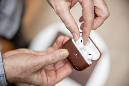 Burton Goods LLC® AirPods Case Leather Case For AirPods Pro 3