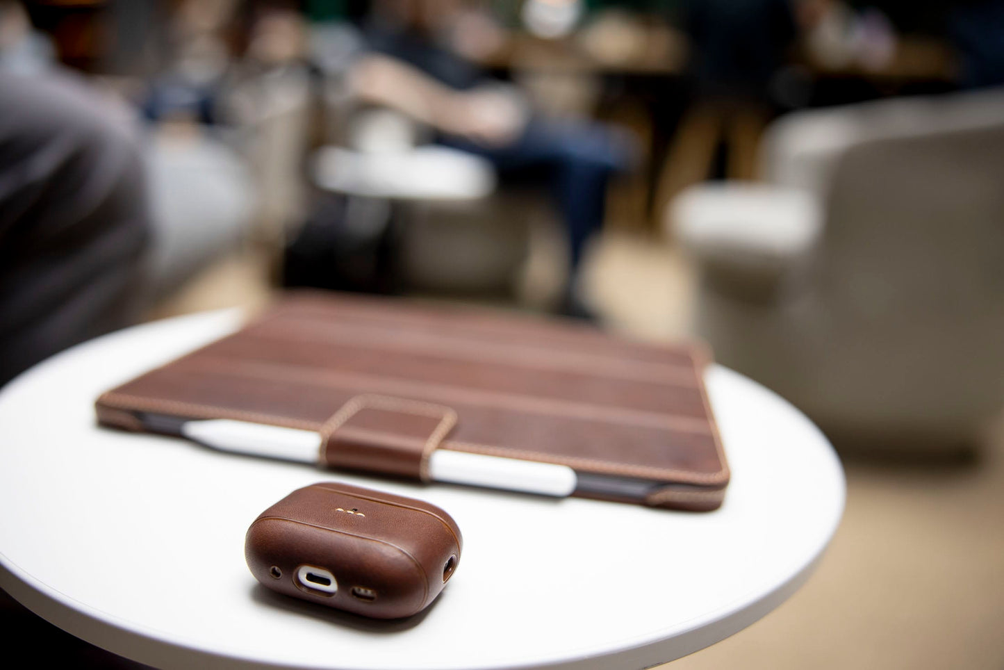 Burton Goods LLC® AirPods Case Leather Case For AirPods Pro 3