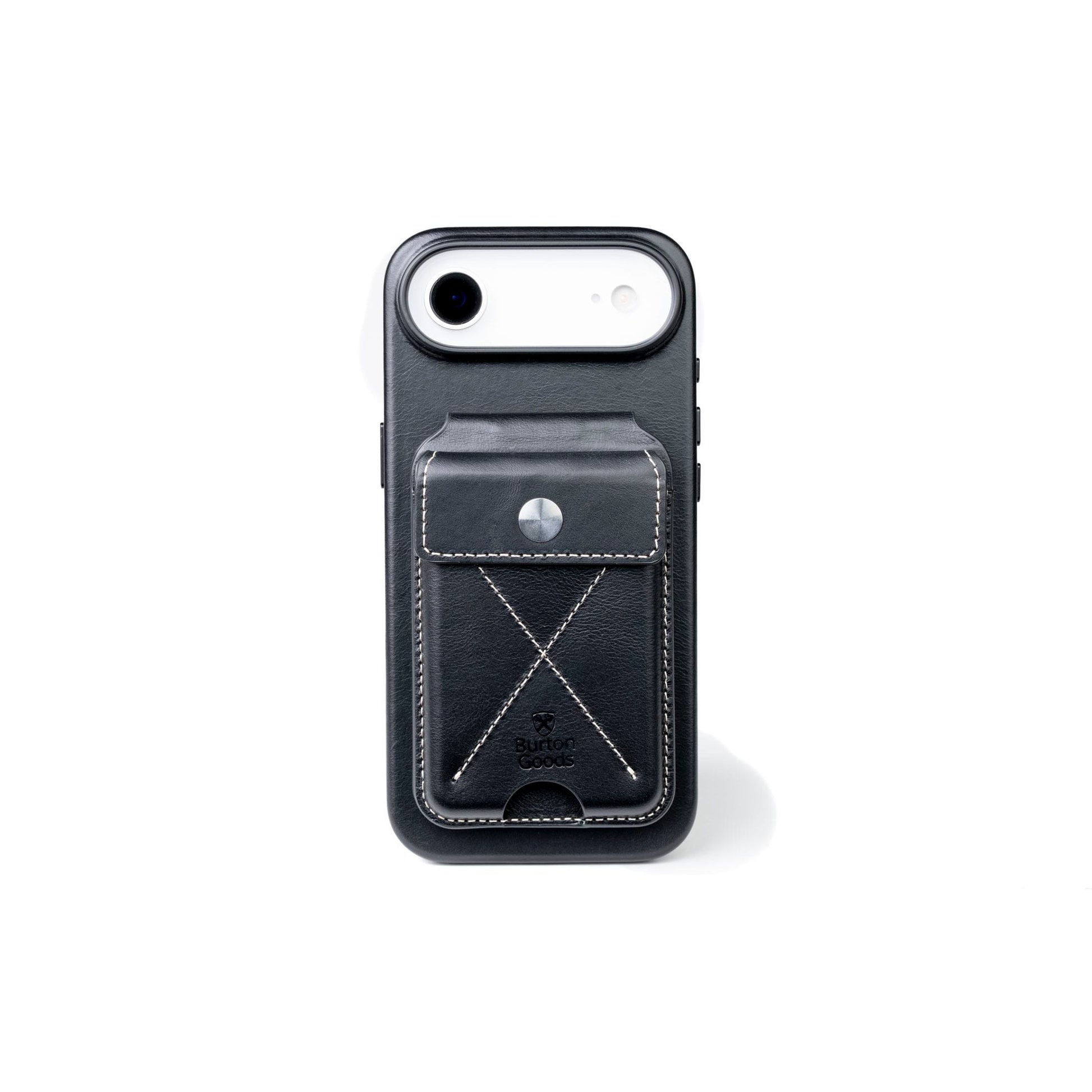 Burton Goods LLC® Onyx Black / Mahogany Heritage iPhone 17 Air Bundle