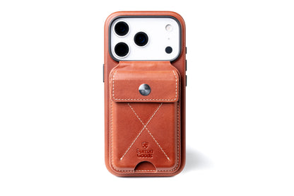 Burton Goods LLC® Deep Amber / Mahogany Heritage iPhone 17 Pro Bundle