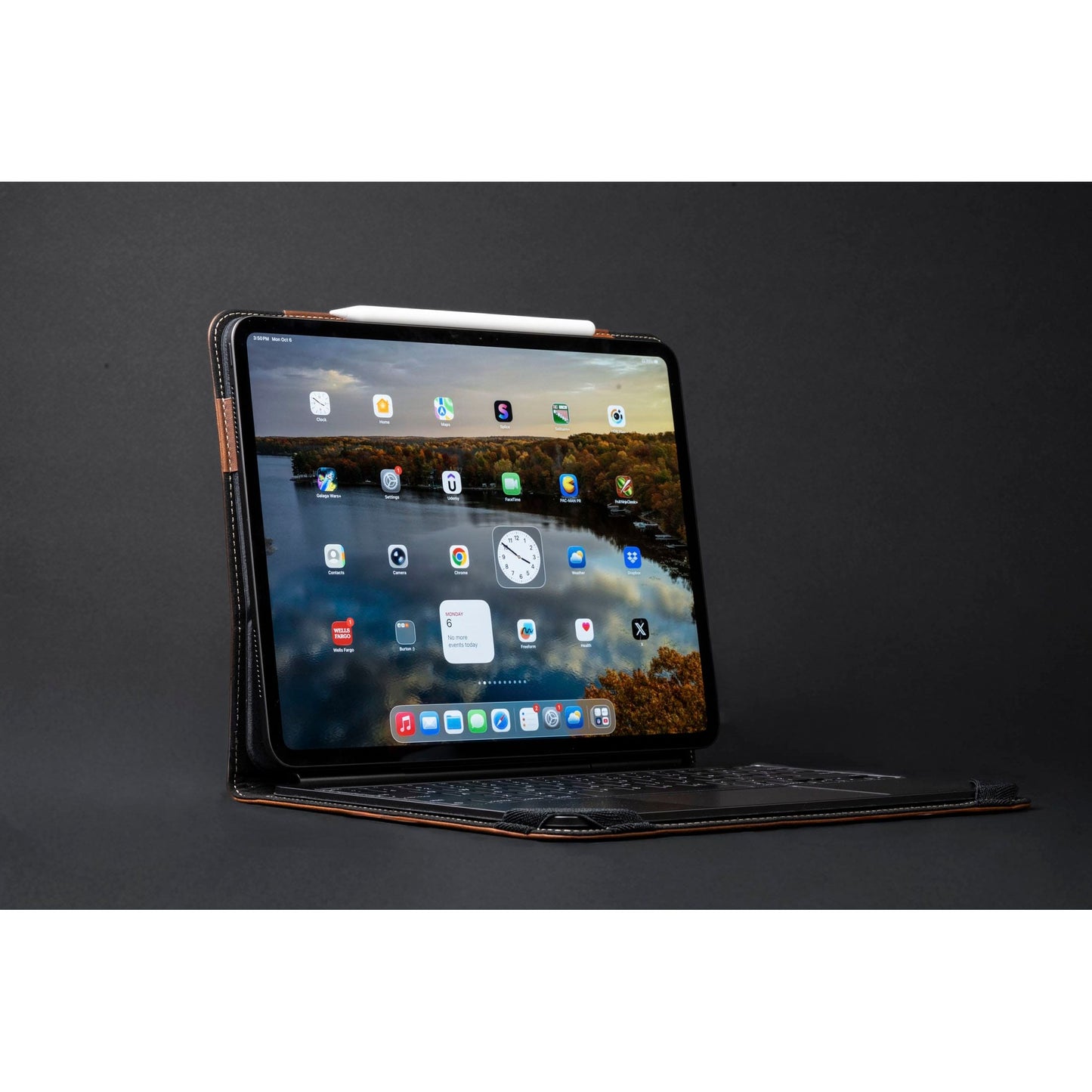 Burton Goods LLC iPad Case Limited Edition: Magic Keyboard Leather Case iPad Air 13