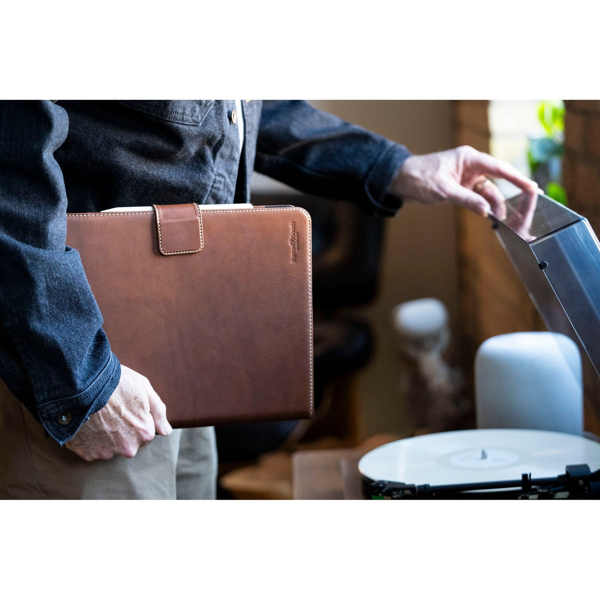 Burton Goods LLC iPad Case Limited Edition: Magic Keyboard Leather Case iPad Air 13