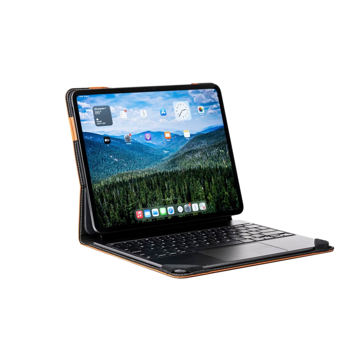 Burton Goods LLC iPad Case Limited Edition: Magic Keyboard Leather Case iPad Air 13