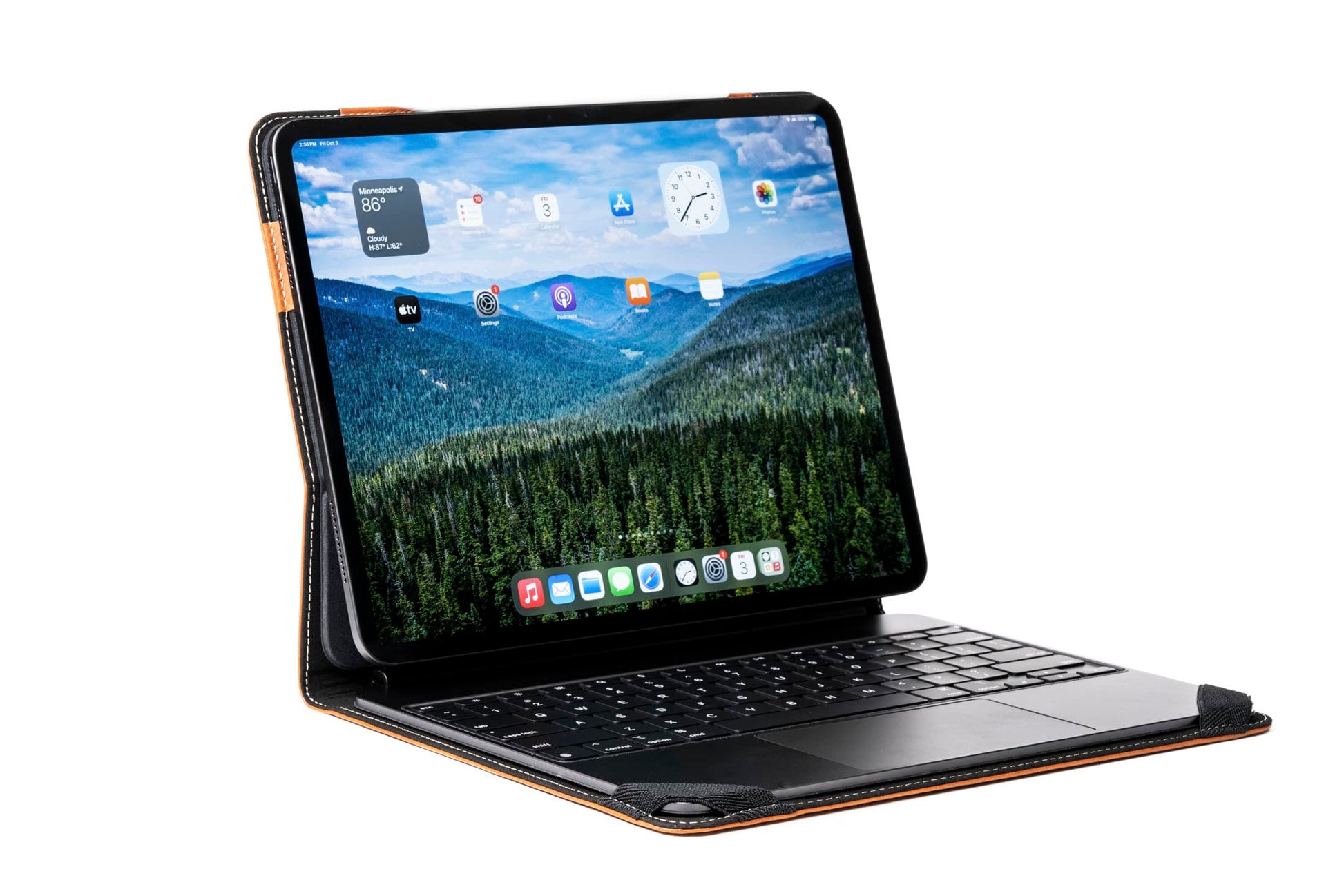 Burton Goods LLC iPad Case Limited Edition: Magic Keyboard Leather Case M5/M4 iPad Pro 13"