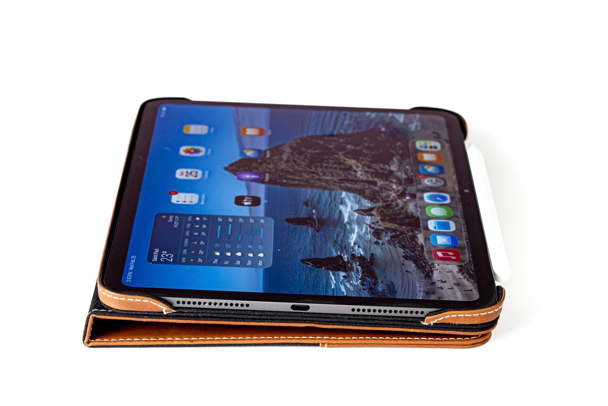 Burton Goods LLC iPad Case Limited Edition: Magnetic Leather Case M5 / M4 iPad Pro 11"