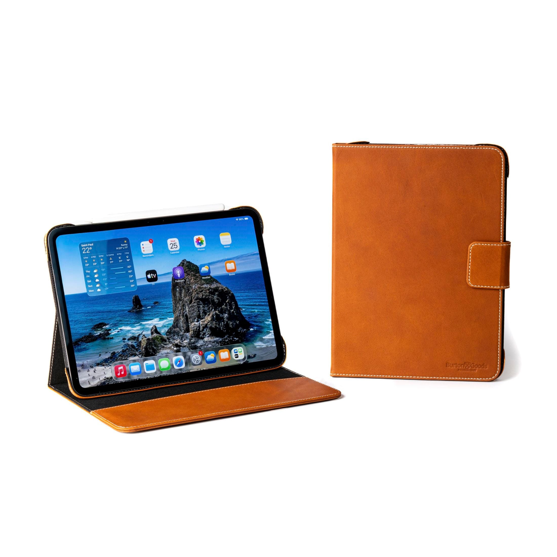 All Leather iPad Pro Cases | Burton Goods | Minneapolis – Burton