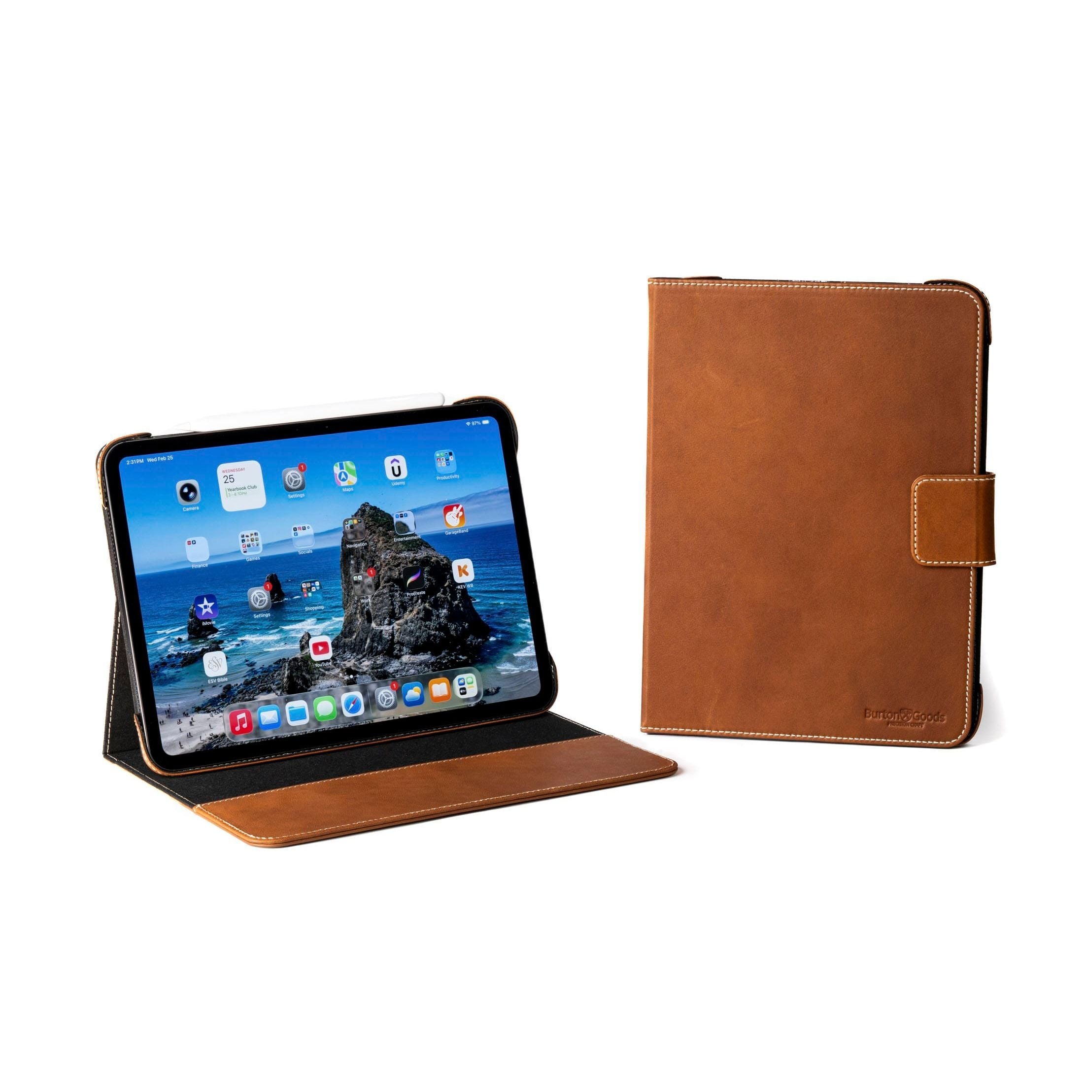 All Leather iPad Pro Cases | Burton Goods | Minneapolis – Burton