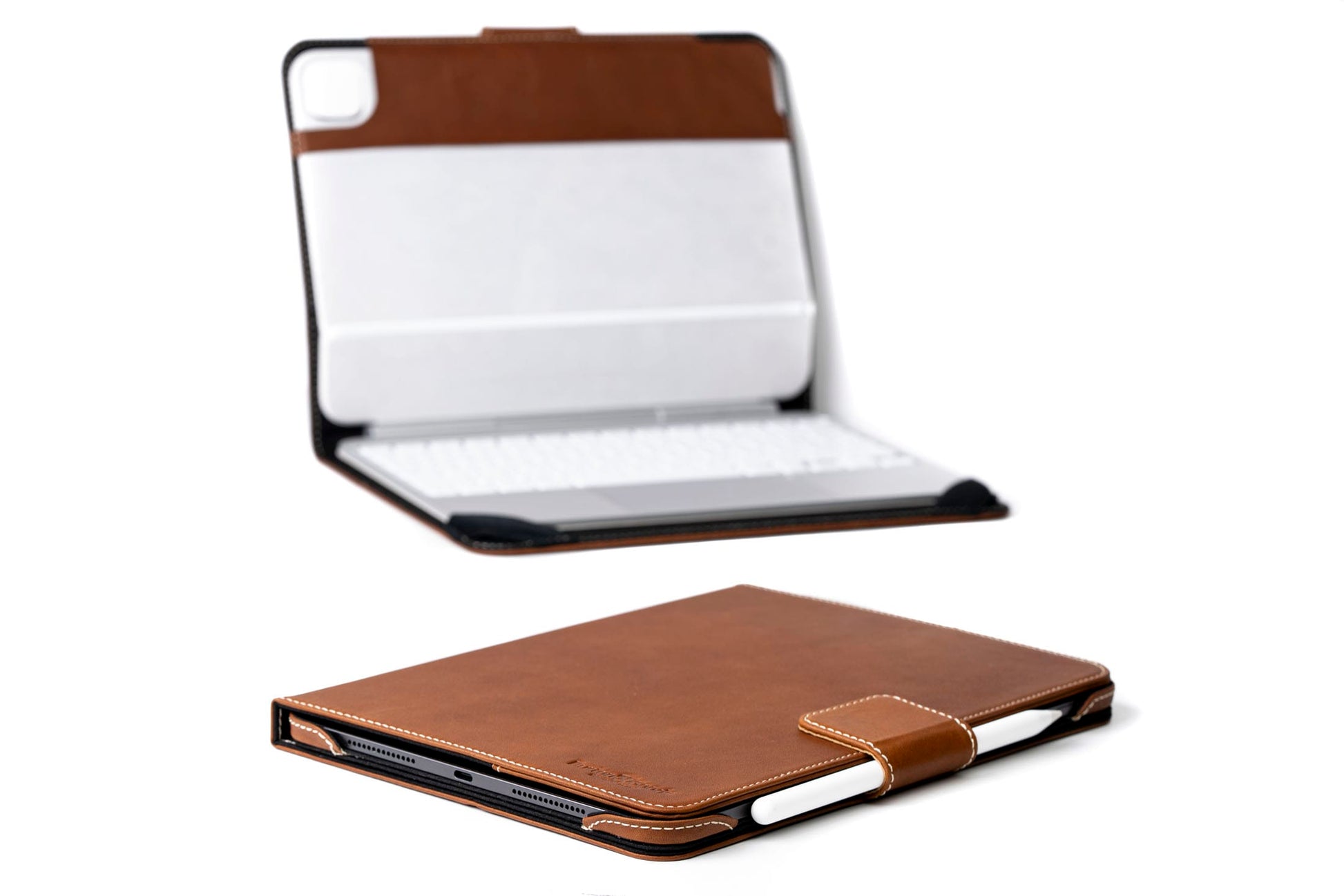 Burton Goods LLC iPad Case Limited Edition: Magnetic Leather Case M5 / M4 iPad Pro 11"
