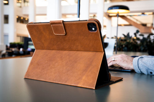Burton Goods LLC iPad Case Limited Edition: Magnetic Leather Case M5 / M4 iPad Pro 13"