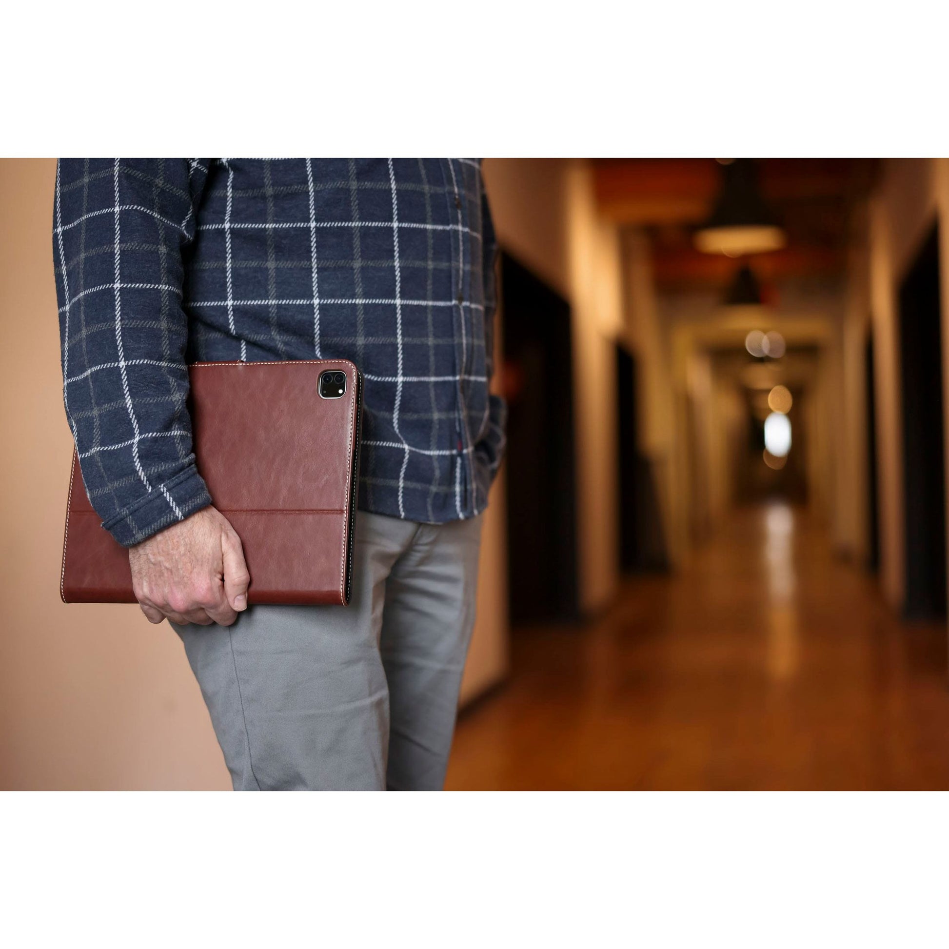 Burton Goods LLC iPad Case Magic Keyboard Leather Case For iPad Air 13"