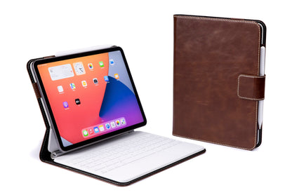 Burton Goods LLC iPad Case Magic Keyboard Leather Case For M5 / M4 iPad Pro 11