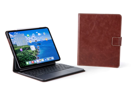 Burton Goods LLC iPad Case Magic Keyboard Leather Case M5 / M4 iPad Pro 13"