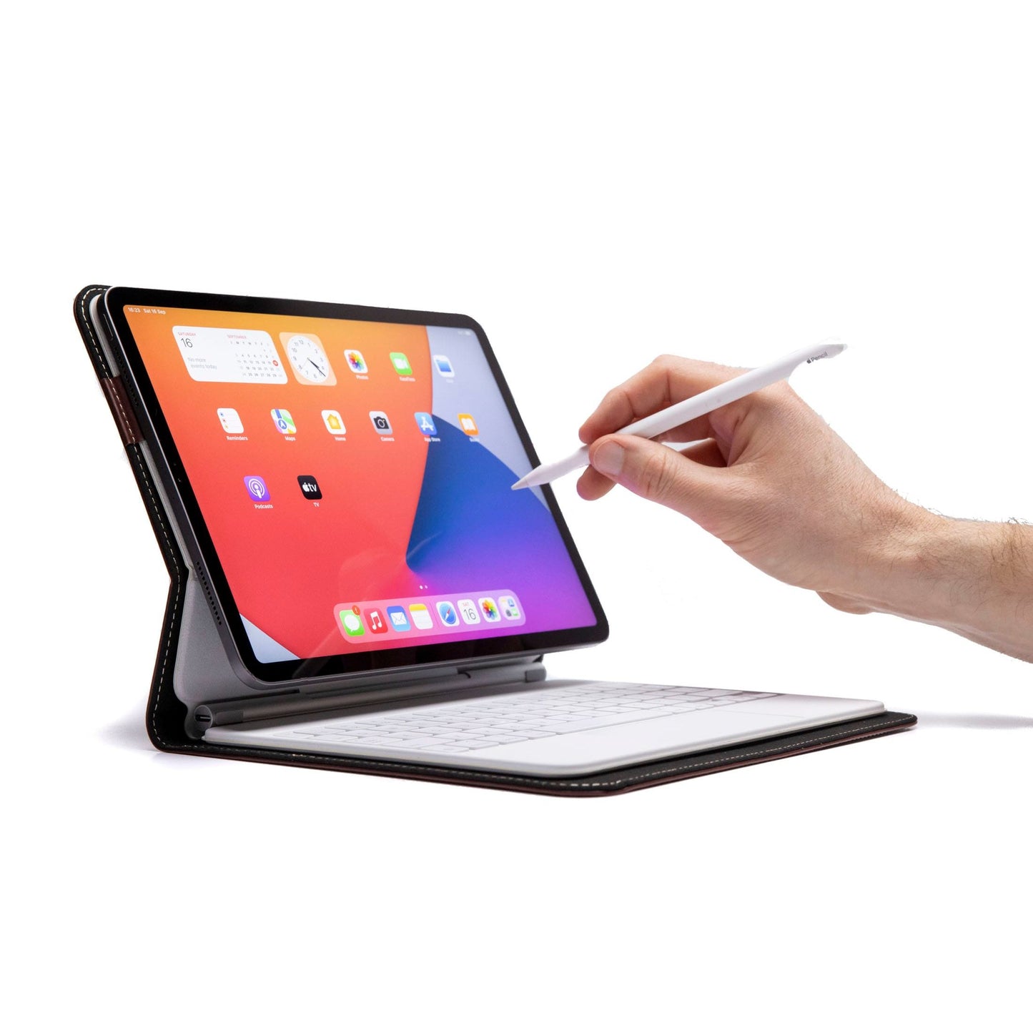 Burton Goods LLC iPad Case Magic Keyboard Leather Case M5 / M4 iPad Pro 13"