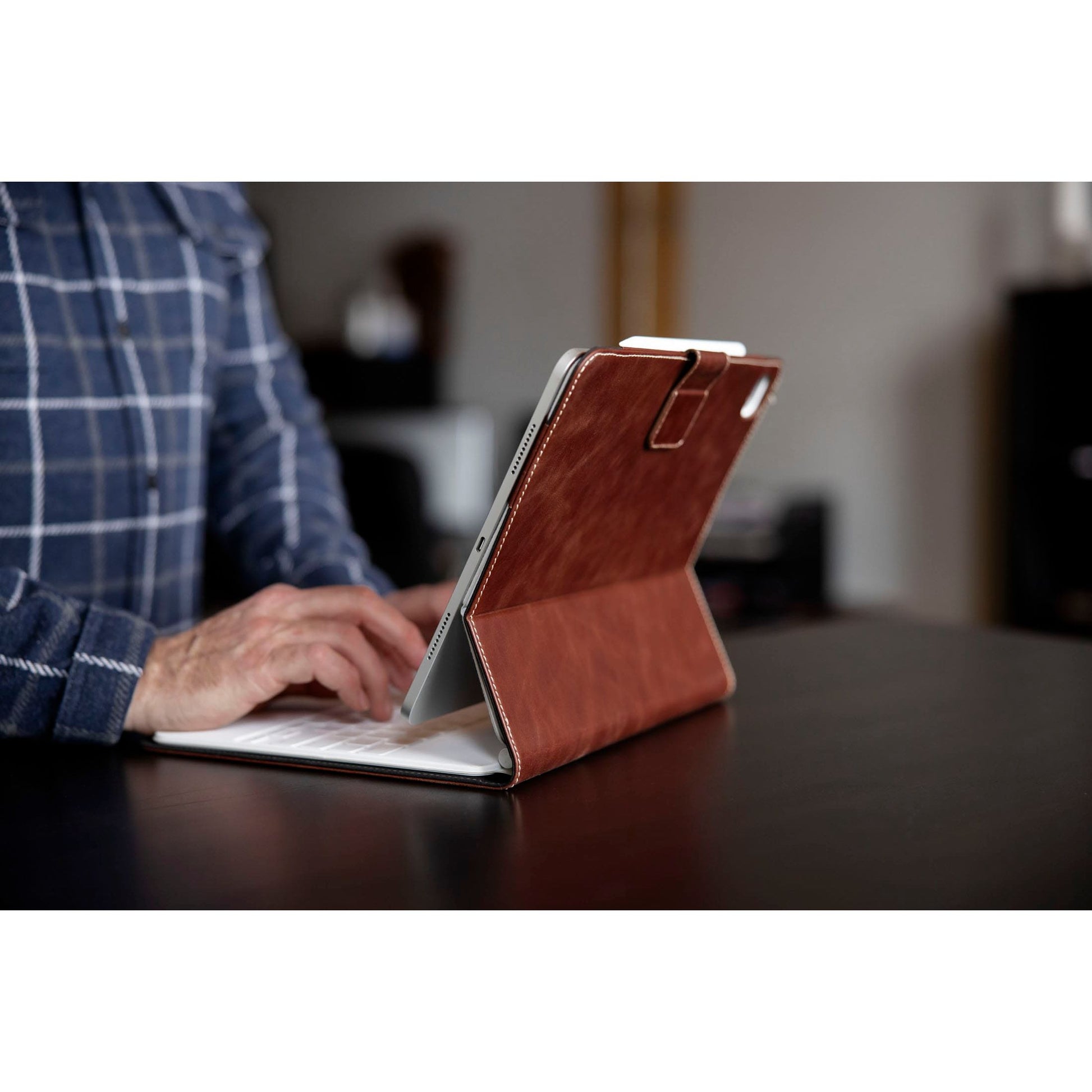Burton Goods LLC iPad Case Magic Keyboard Leather Case M5 / M4 iPad Pro 13"