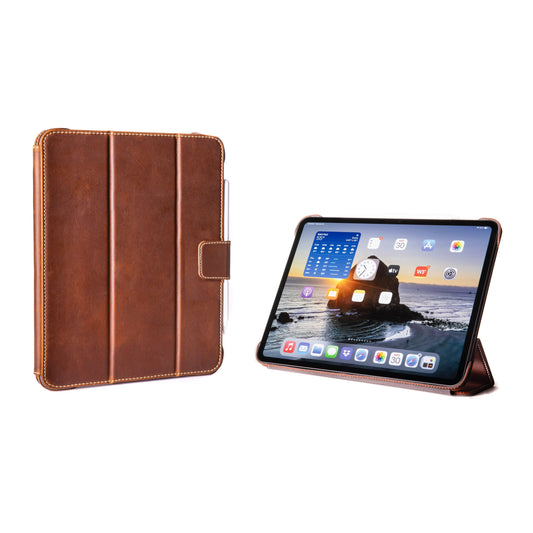 Burton Goods LLC iPad Case Light Mahogany Slim Magnetic Leather iPad Case M5 / M4 iPad Pro 13"