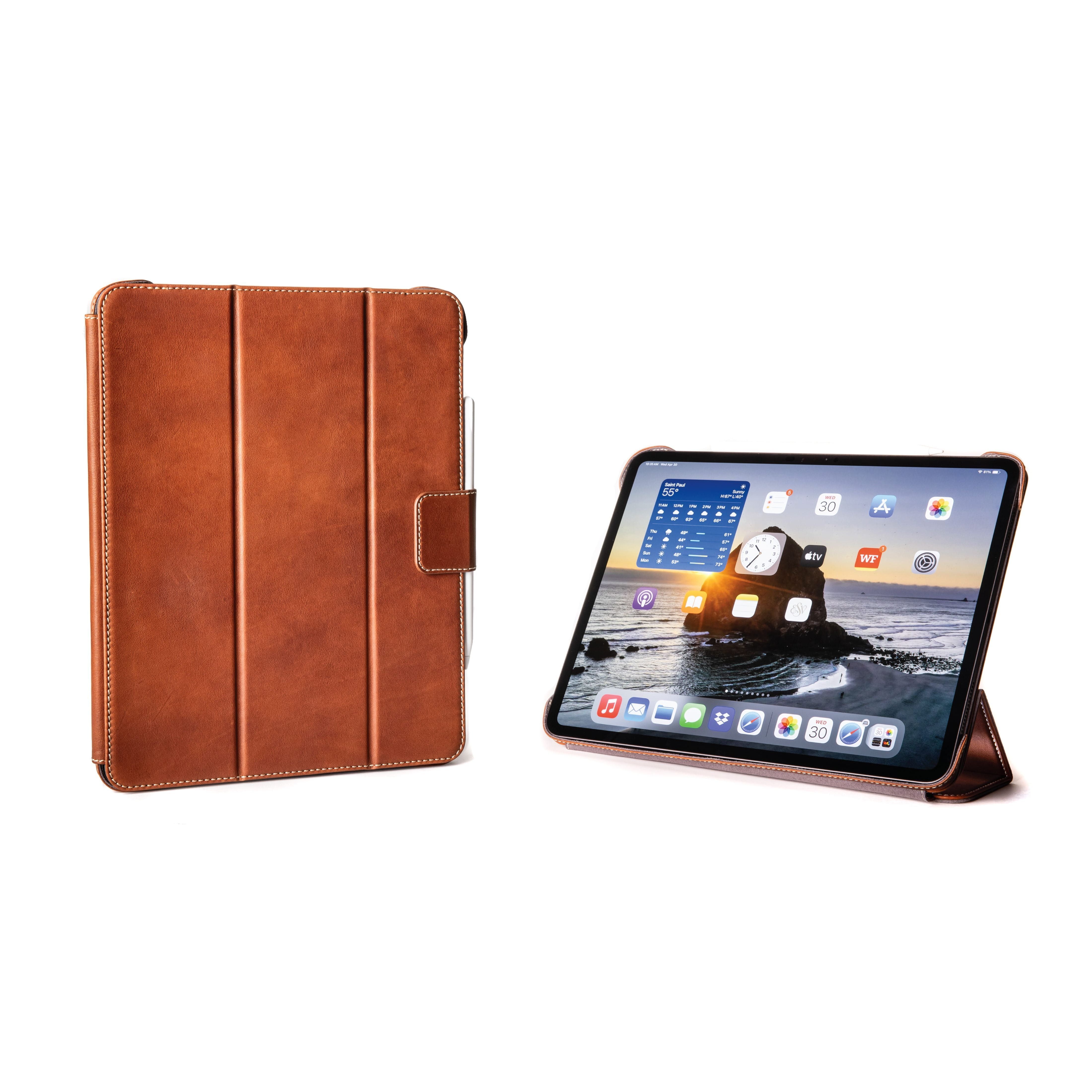 Slim Magnetic Leather Case For M5 iPad Pro 13 Inch | Burton Goods