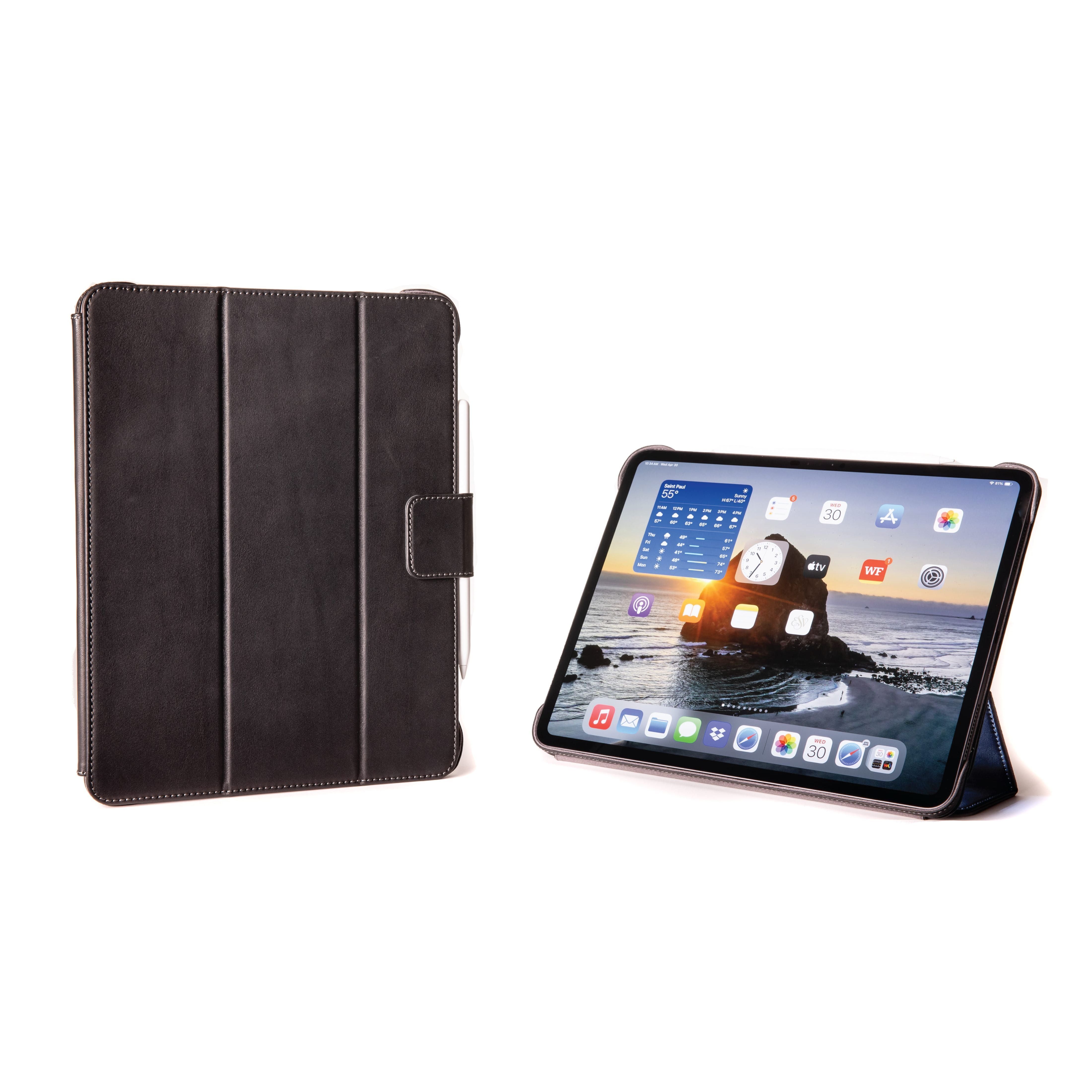 Slim Magnetic Leather Case For M5 iPad Pro 13 Inch | Burton Goods