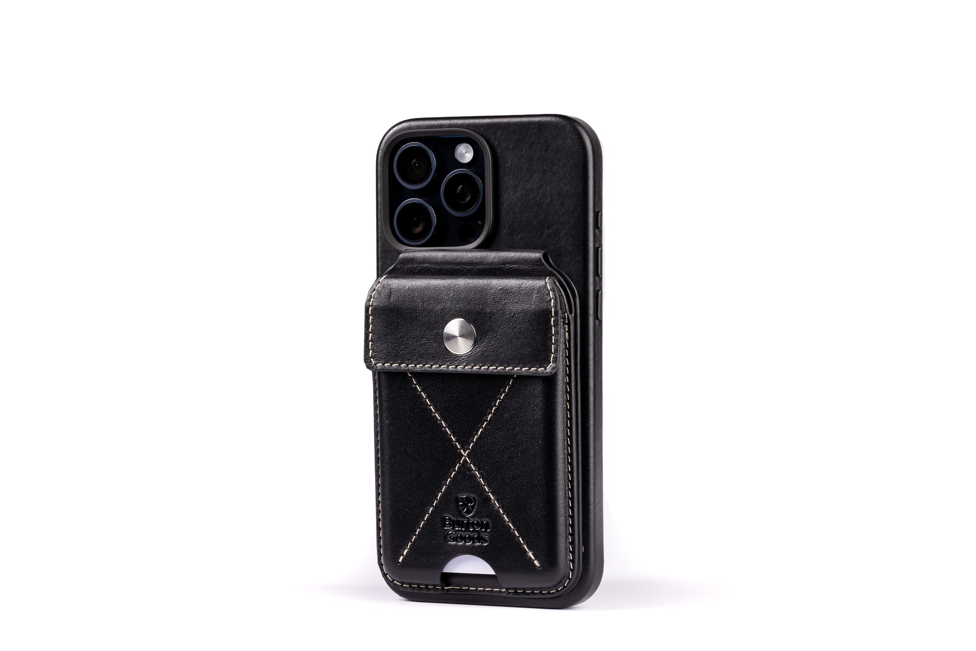 Burton Goods LLC® iPhone Case Onyx Black / Mahogany Heritage iPhone 16 Pro Bundle