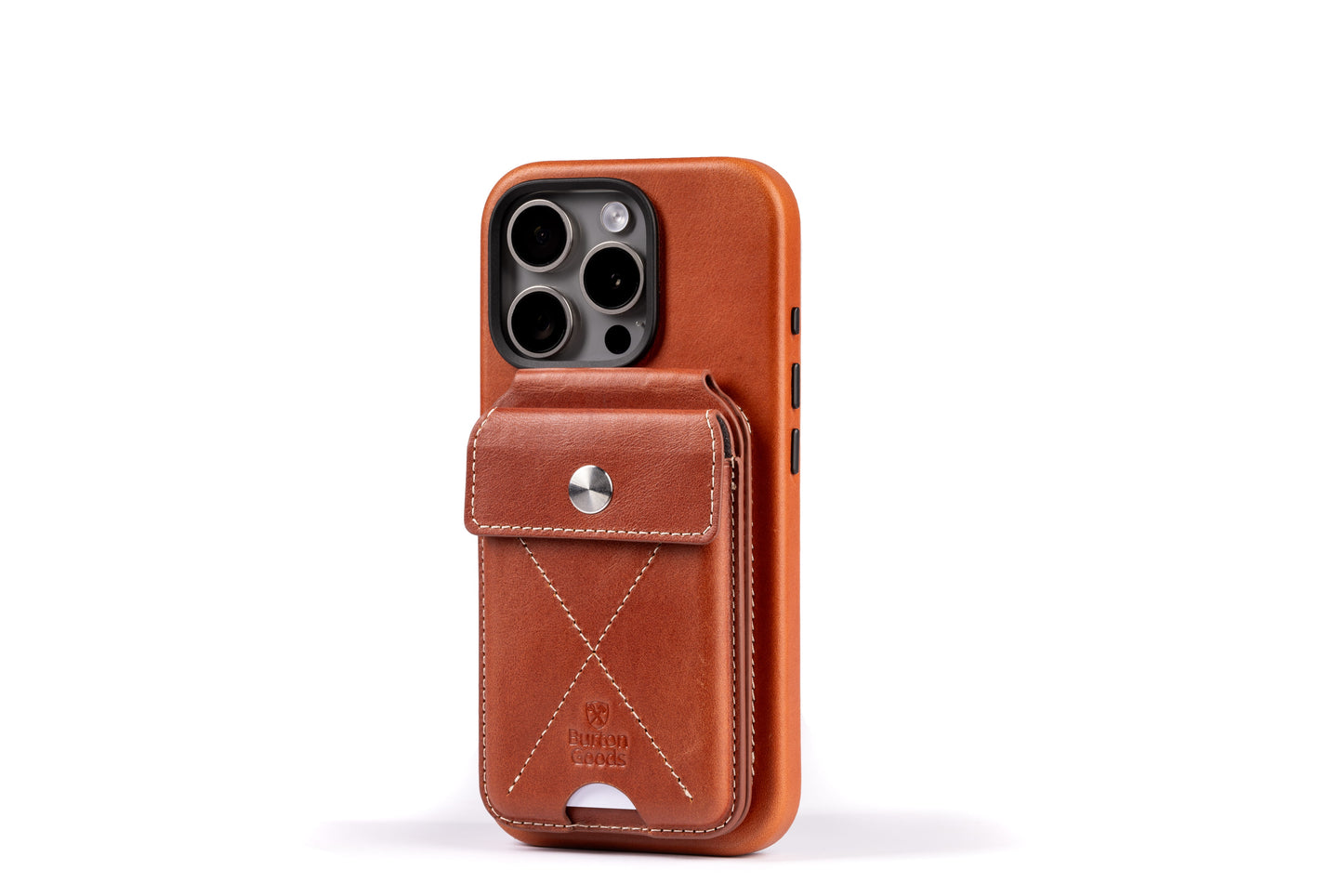 Burton Goods LLC® iPhone Case Deep Amber / Mahogany Heritage iPhone 16 Pro Bundle