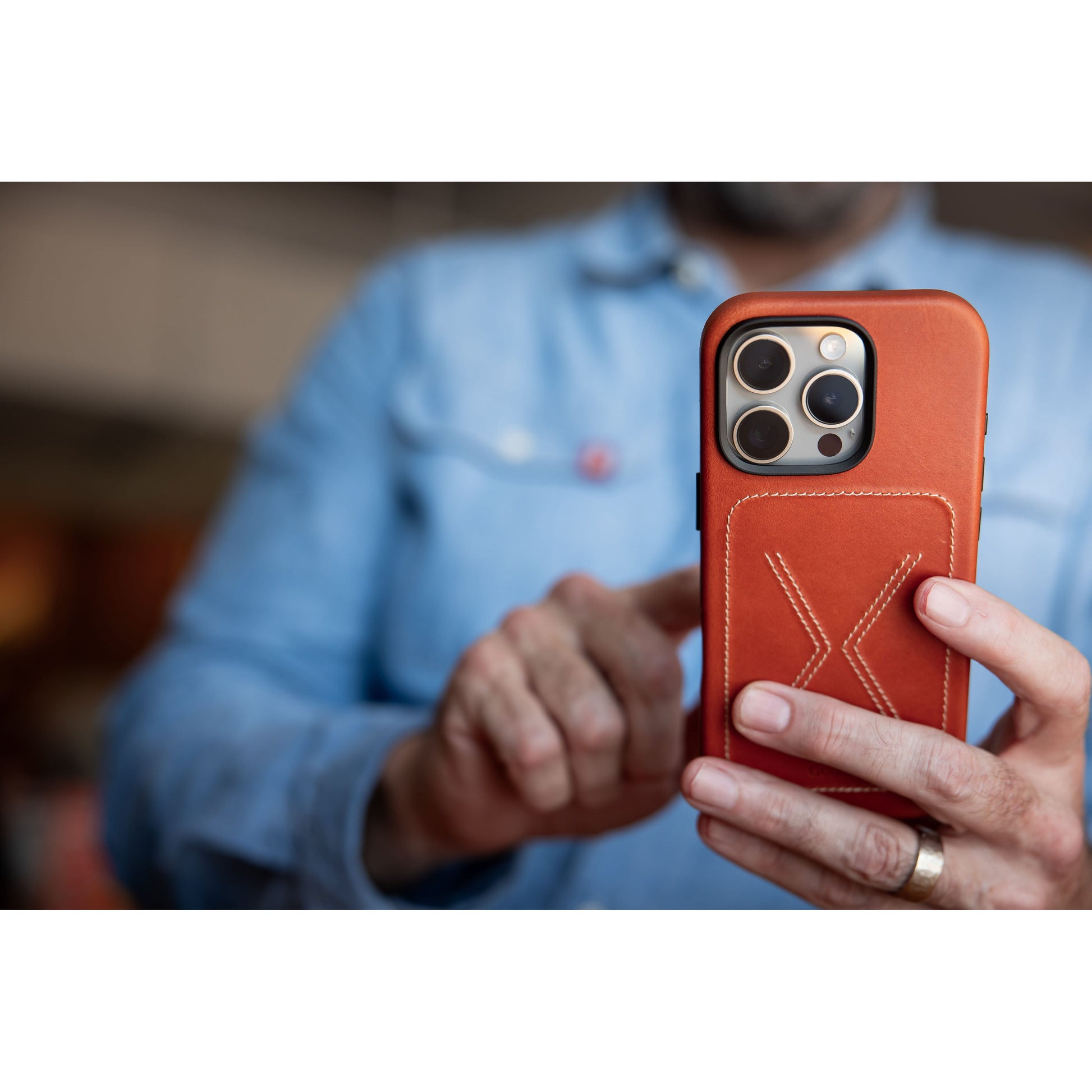 Burton Goods LLC® iPhone Case Luxury Modern Pocket Book For iPhone 16 Pro