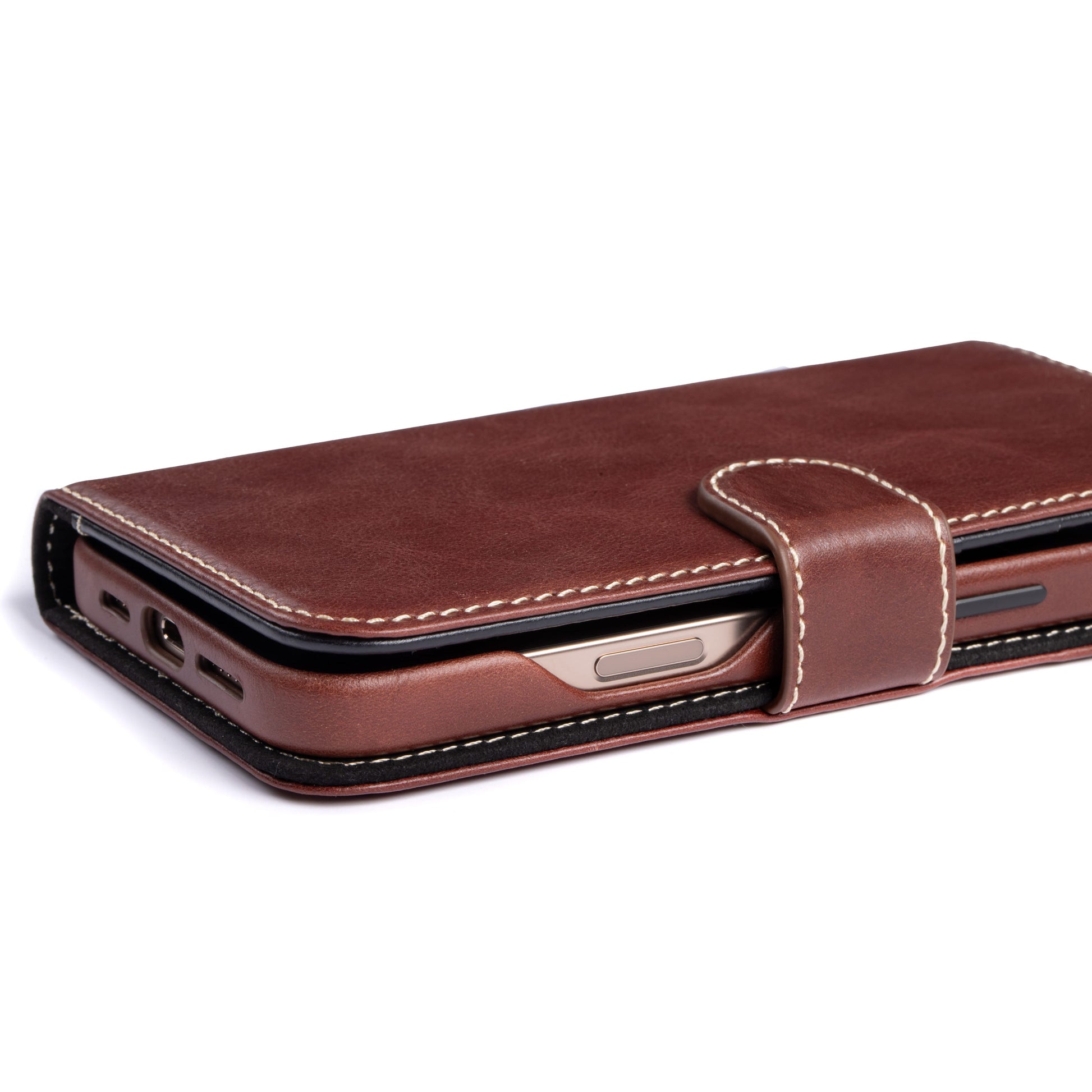 Burton Goods LLC® iPhone Case Luxury Modern Pocket Book For iPhone 16 Pro Max