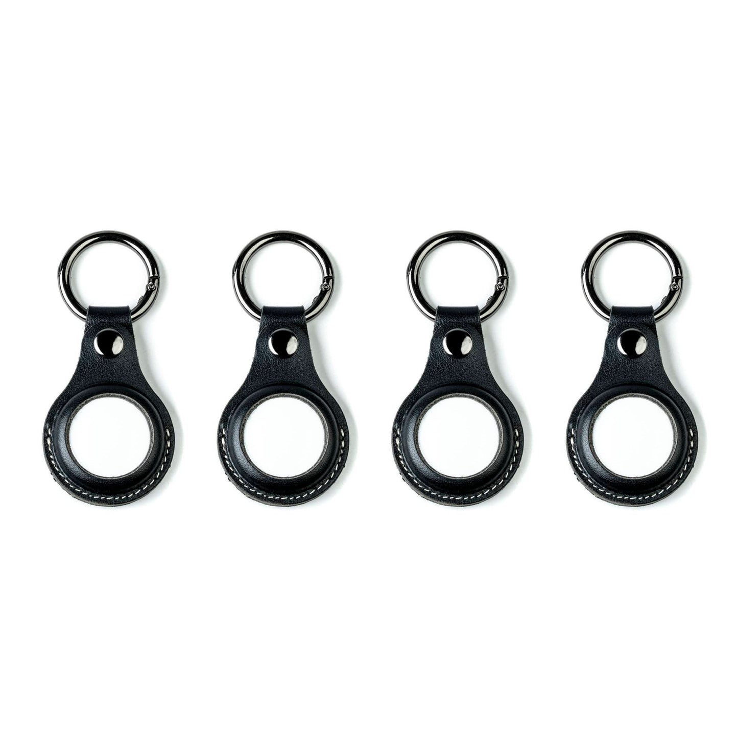 Burton Goods LLC® Leather Accessories Leather Airtag Keychain
