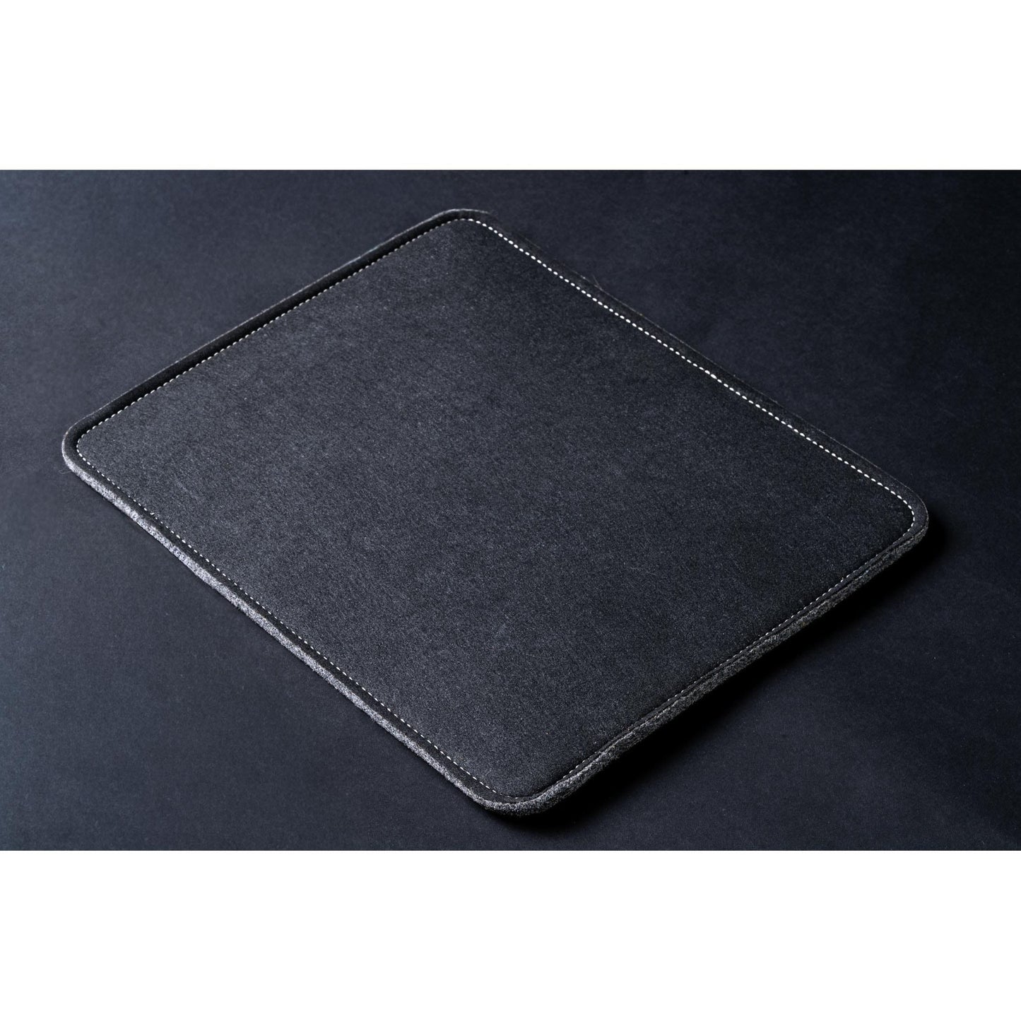 Burton Goods LLC® Leather Accessories Light Mahogany Leather Mouse Pad