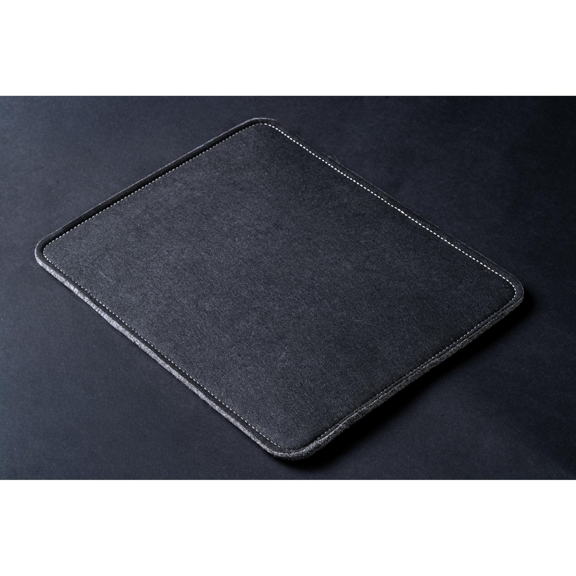 Burton Goods LLC® Leather Accessories Light Mahogany Leather Mouse Pad