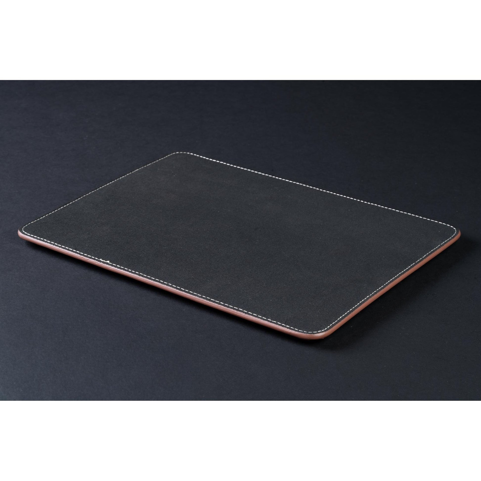 Burton Goods LLC® Leather Accessories Light Mahogany Travel And Desk Leather Laptop Stand