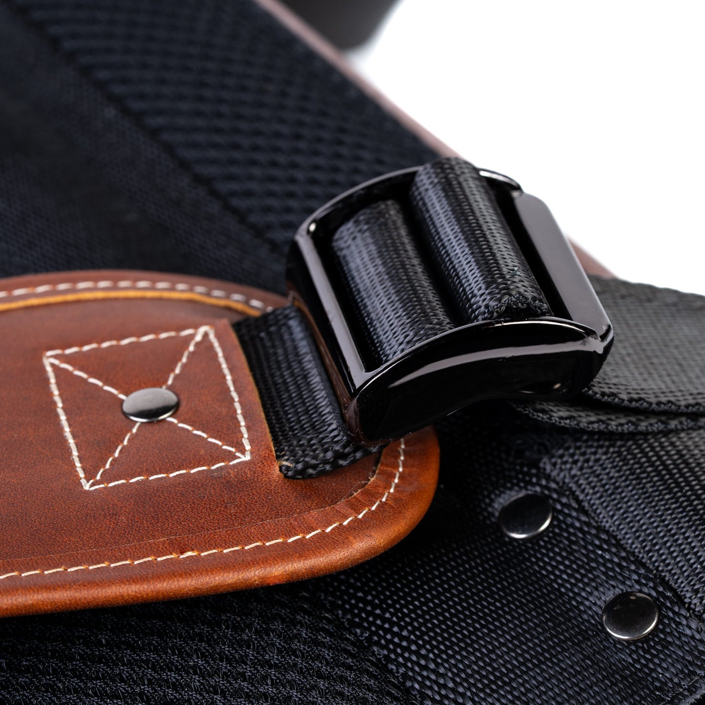 Burton Goods LLC® Leather Bag Mahogany Modern Leather Laptop Backpack