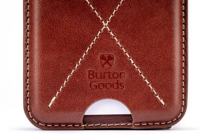 Burton Goods LLC® Leather iPhone 15 Pro Max Value Bundle