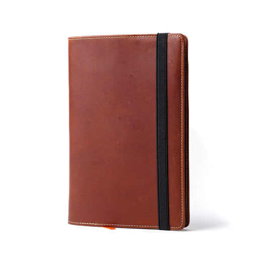 Burton Goods LLC® Light Mahogany / Lined Leather Journal Cover