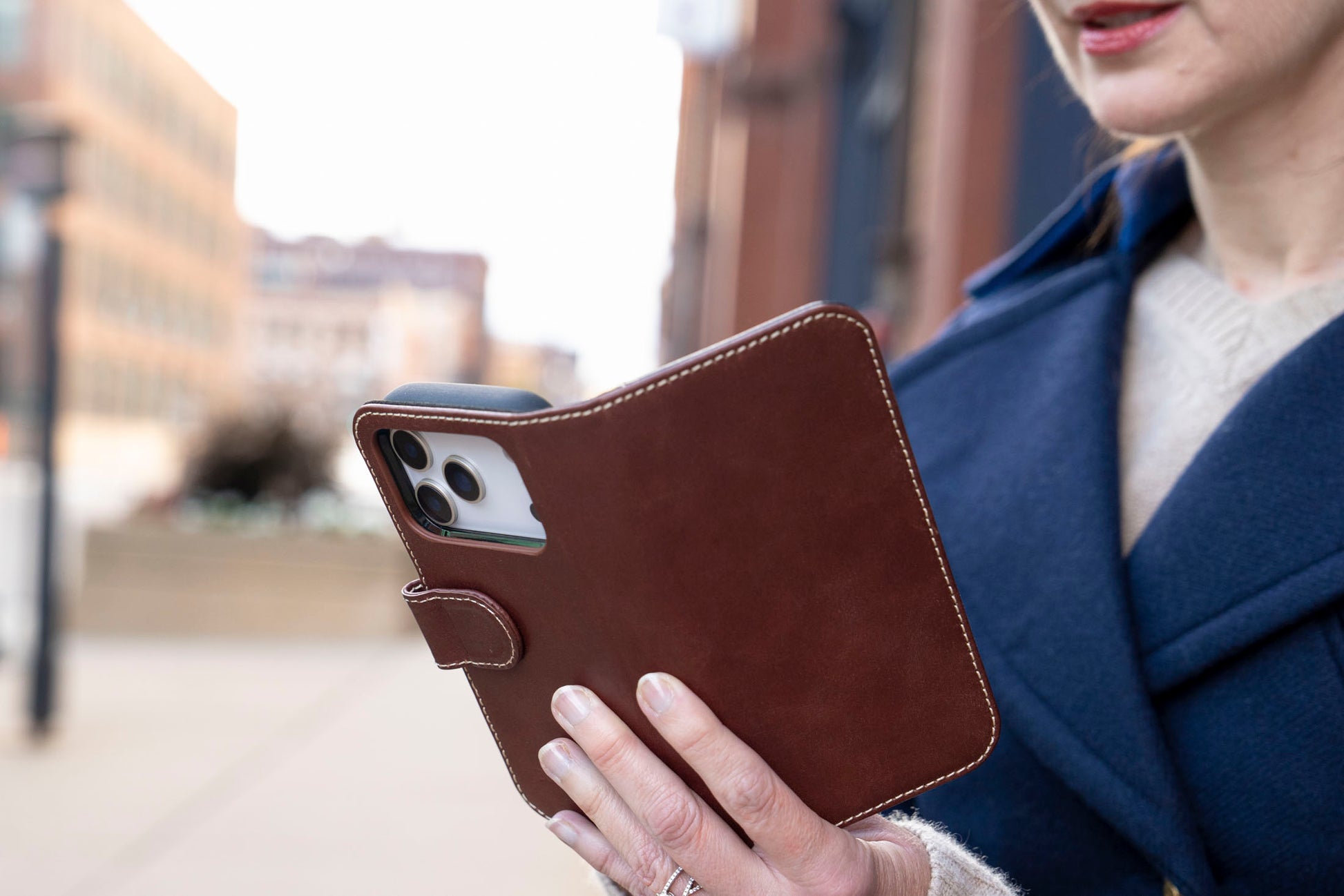 Burton Goods LLC® Luxury Pocket Book For iPhone 17 Pro