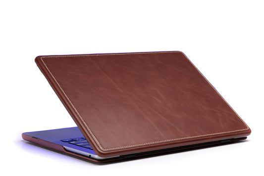 Burton Goods LLC MacBook Air Case Mahogany Luxury Leather Slim Case For MacBook Air 13 Inch