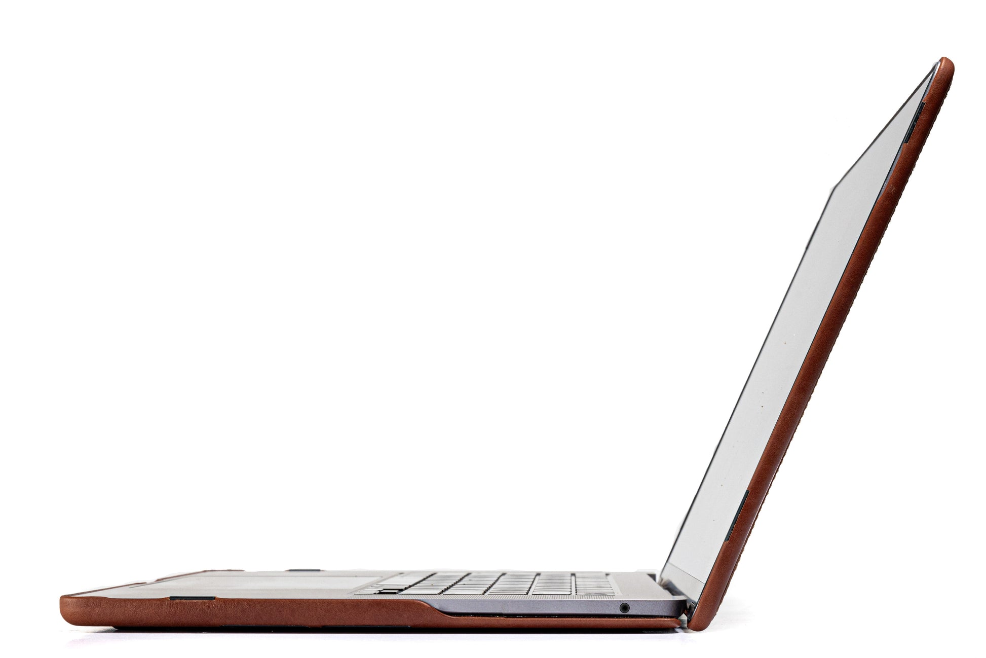 Burton Goods LLC MacBook Air Case Mahogany Luxury Leather Slim Case For MacBook Air 15 Inch