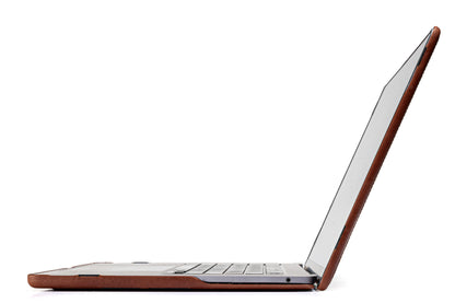 Burton Goods LLC MacBook Air Case Mahogany Luxury Leather Slim Case For MacBook Air 15 Inch