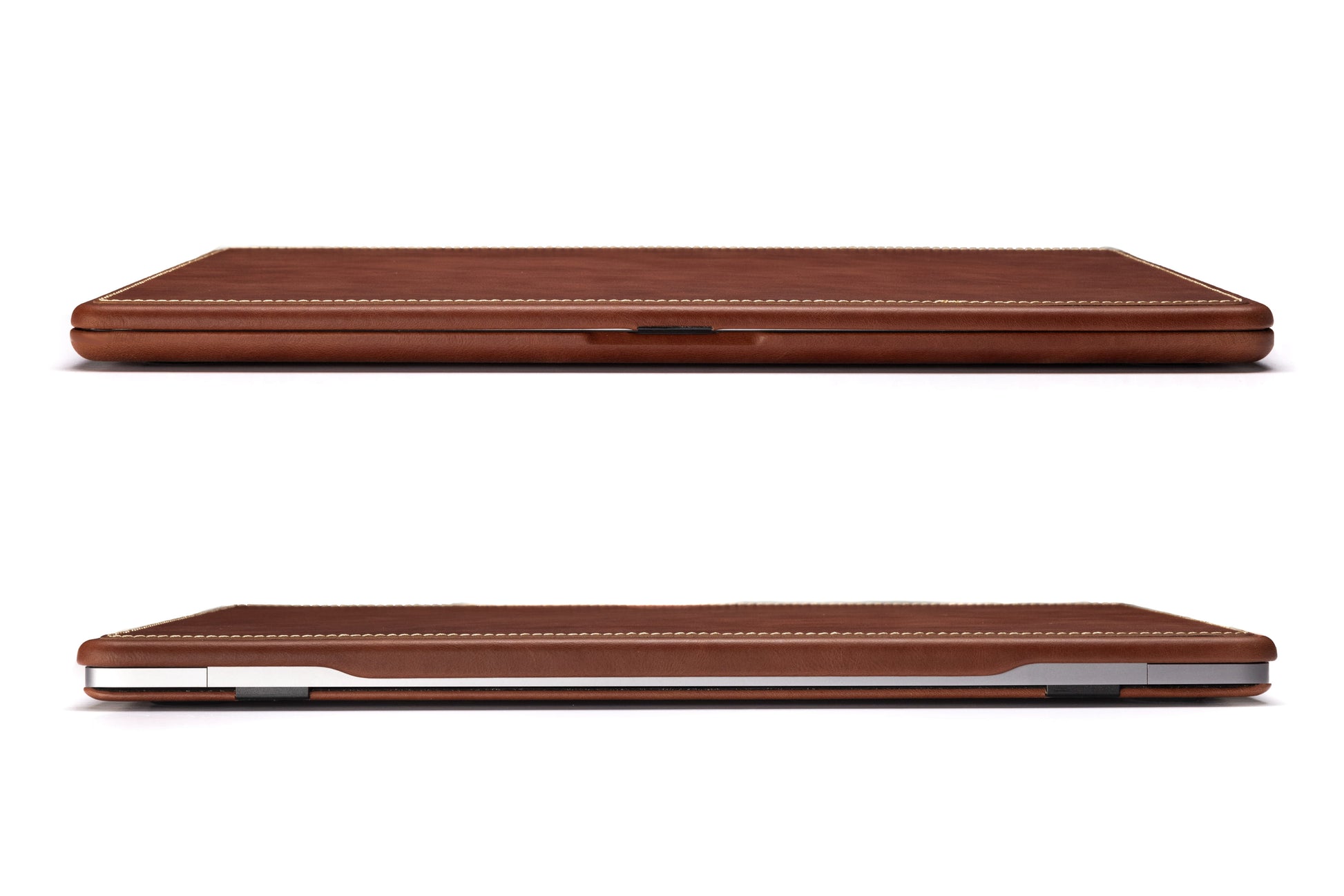 Burton Goods LLC MacBook Air Case Mahogany Luxury Leather Slim Case For MacBook Air 15 Inch
