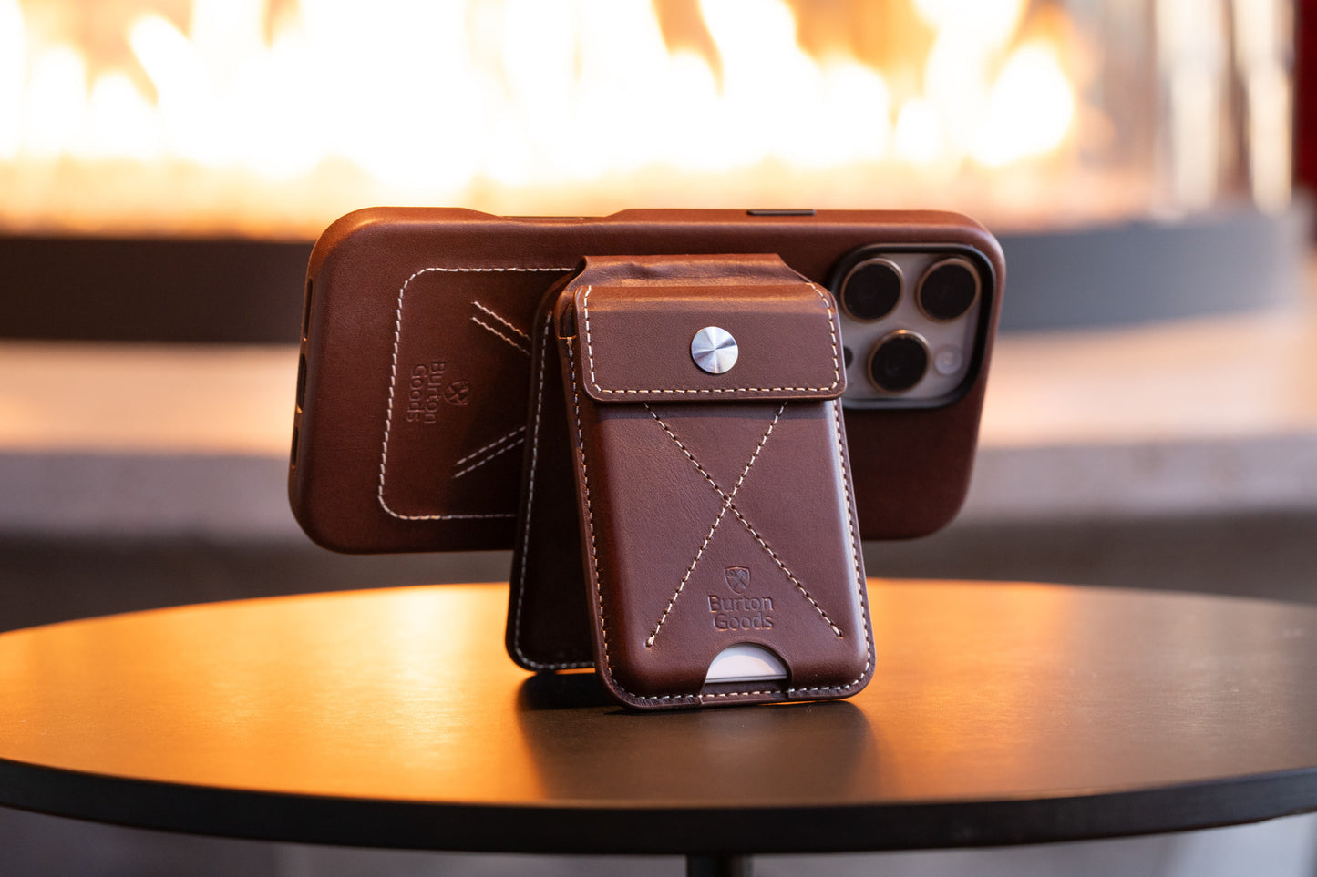 Burton Goods LLC® MagSafe wallet Heritage MagSafe Wallet Stand