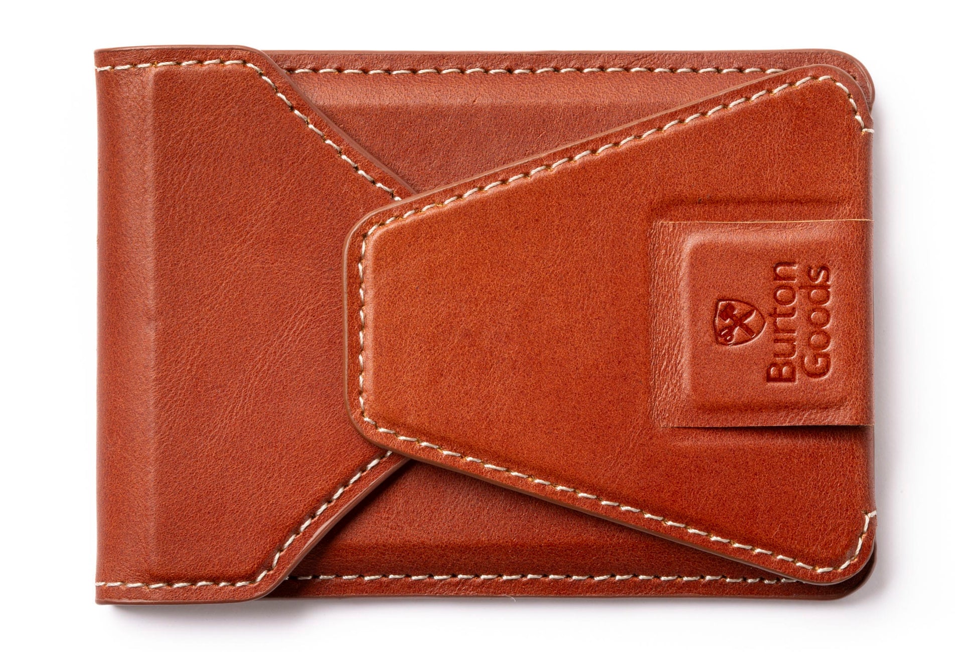 Burton Goods LLC® MagSafe wallet Slim Magsafe Leather Wallet Stand