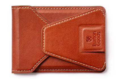 Burton Goods LLC® MagSafe wallet Slim Magsafe Leather Wallet Stand